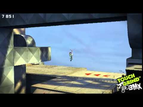 Skyline:Do A Flip,Frontspin,2 Tailwhips + 2 Barspins When Jumping Off The Building. - Touchgrind BMX