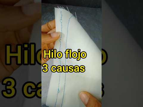 because the thread is loose. 3 causes