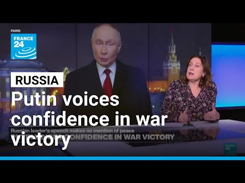 Putin voices confidence in war victory • FRANCE 24 English