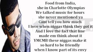 Drake- &quot;Dreams Money Can Buy&quot; Lyrics On Screen YScRoll