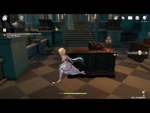 Genshin Impact | Infiltrate the basement & obtain the Holy Lyre der Himmel | Completed