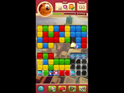 Toon Blast Level 466 - NO BOOSTERS 🐻🐺🐱