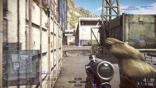 【BF4】女スナイパーがいくTDM！ K/D8！　（ノーカット）