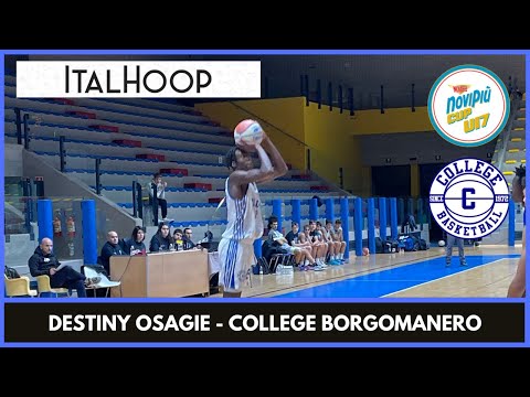 Destiny Osagie - College Borgomanero - NoviPiù Cup U17 T. Bella Italia Village