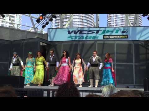 Mayn Zard Kurdish dance group performs at Tirgan 2015