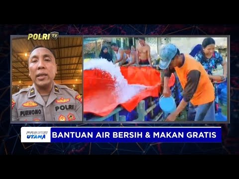 LIVE - DIALOG IPDA PORNOMO BANTUAN AIR BERSIH DAN MAKAN GRATIS
