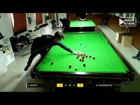 TUSCANY SNOOKER ACADEMY - REG. FIBIS TOSCANA CAT. C 2020/21 - J. MONTI vs S. SIMONESCHI