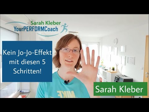 Kein Jojo-Effekt mit diesen 5 Schritten!