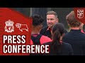 Press Conference: Liverpool's Carabao Cup preview | Derby County