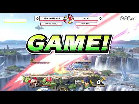 UMD Smash Fest 10/06 - The Way Sakurai Intended Losers Finals - SAMDAMAN28 vs JROC