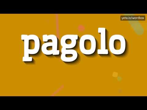 PAGOLO - HOW TO PRONOUNCE IT!?