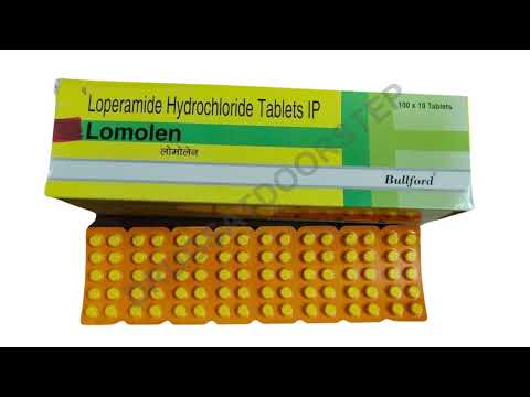 Loperamide hydrochloride lomolen