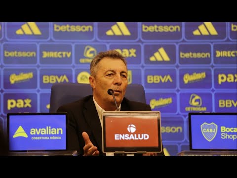 Conferencia de Prensa vs Boca Jrs