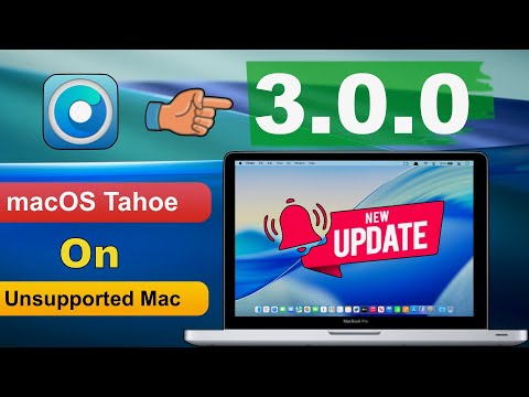 Install macOS Tahoe on an Old unsupported Mac | OCLP 3.0.0 Beta Update | Internet issue Fix 🔥🔥🔥