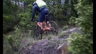 preview picture of video 'Mountain Biking in Crimea,Ukraine with Tachyon XC, Крым 2009 (#1)'