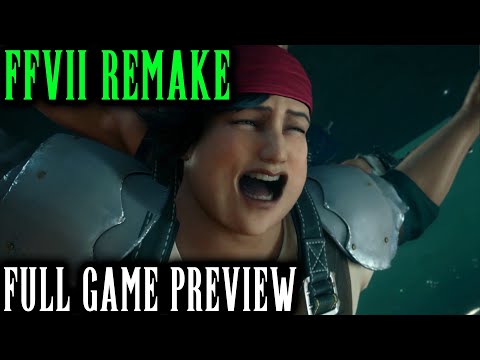 Final Fantasy VII Remake Moments - Parachuting With Wedge, Jessie & Biggs (Spoilers)