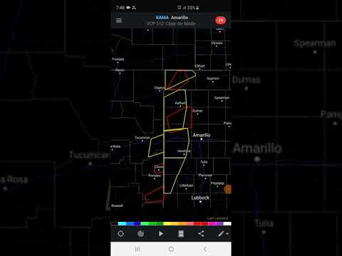 Another severe weather day for Amarillo Texas