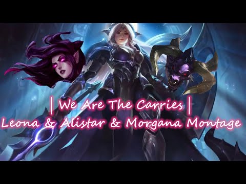 This Is How You Carry as Support! | Leona & Alistar & Morgana Montage