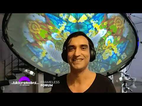 FullDome Festival 2020 / Frameless Forum: Pedro Zaz / United Vjs talks about live performance