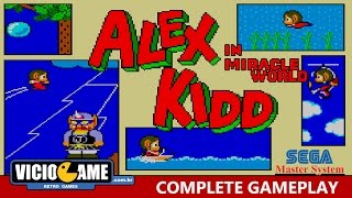 Alex Kidd (1986) - Master System - Complete Gameplay