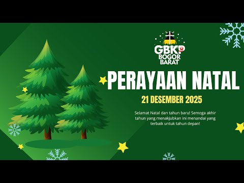 Perayaan Natal GBKP Bogor Barat 2025 #gbkp #gbkpbogorbarat