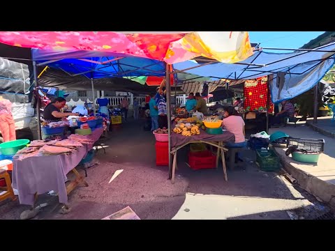 Lunes día de mercado en mi pueblo nuevo edén de San Juan 🤩