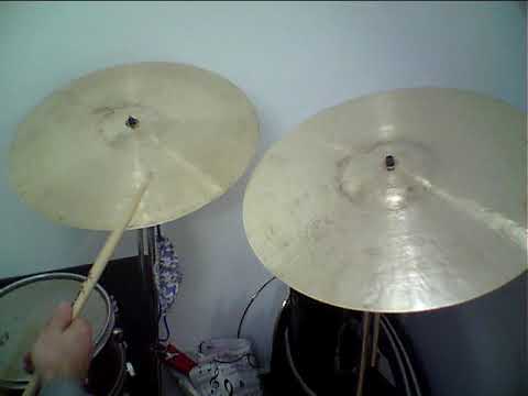 20" 1815g & 20" 1830g MATTIA BOURGIS handmade thin jazz cymbals