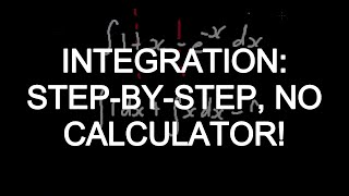 Year 12 Methods: Solving Integrals Without a Calculator (WA)