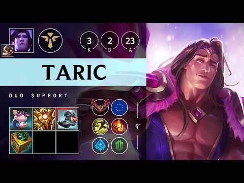 Taric Support vs Janna - EUW Grandmaster Patch 25.S1.2