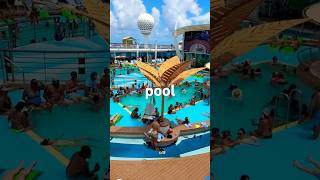 🚢 Sea day = pool day on Freedom of the Seas!