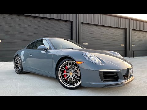 2017 Porsche 911 Carrera 4S in Graphite Blue Metallic