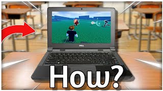 How To Play Roblox On A School Laptop In 2024 (UNBLOCKED)