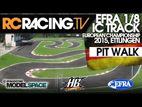 EFRA 1/8th Track IC Euros - Day 1 Pit Walk!