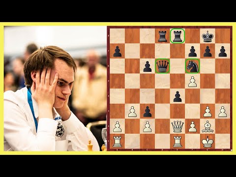 Bassem Amin vs. Matthias Bluebaum || Isle of Man 2019 - Partie des Tages
