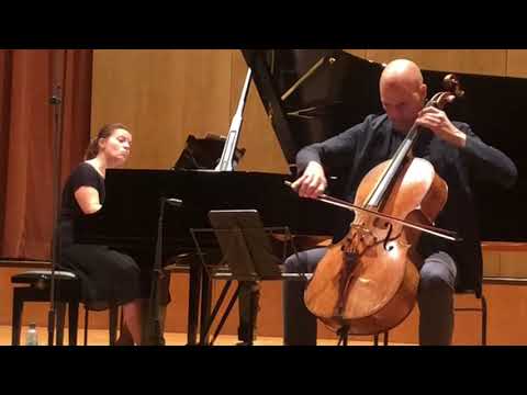 Mieczeslaw Weinberg: cello sonata no.2 - III. 'Allegro' - live in Leipzig