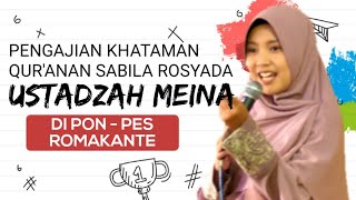 Download lagu Pengajian Full Lucu Ustadzah MEINA TRI KURNIASIH Dari Patean Kendal Di Romakante Temanggung 2022 mp3