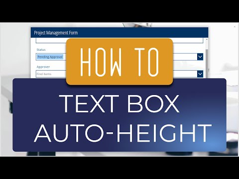 PowerApps - Text Box Auto Height
