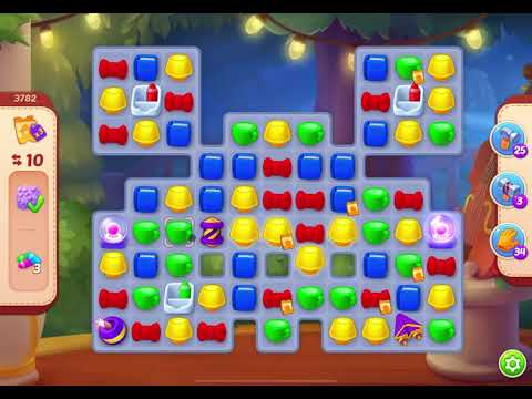 HomeScapes Level 3782 no boosters (15 moves)