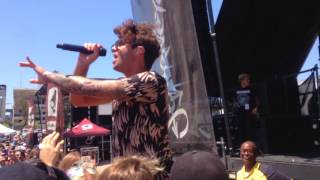 American Authors- Right Here Right Now (Warped tour 2017)
