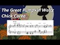 The Great Pumpkin Waltz Chick Corea Transcription