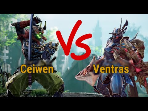 Ceiwen (Yoshimitsu) VS Ventras (Nightmare)