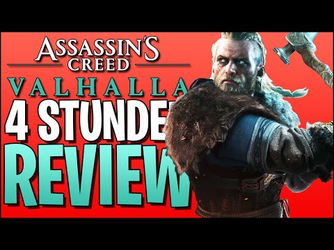 ICH HABE ES GESPIELT - 4 Stunden Assassin's Creed Valhalla Review deutsch