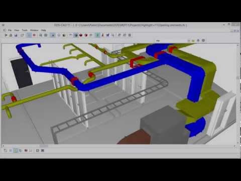 New in DDS-CAD 11: Opening elements