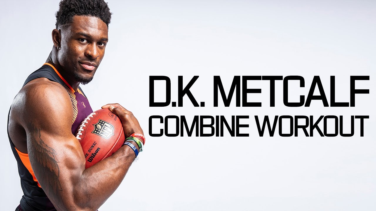 D. K. Metcalf's Ridiculous Batman Level Workout! | 2019 NFL Combine Highlights