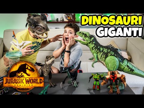 DINOSAURI di JURASSIC WORLD IL DOMINIO: 10 Giochi Incredibili dal Film