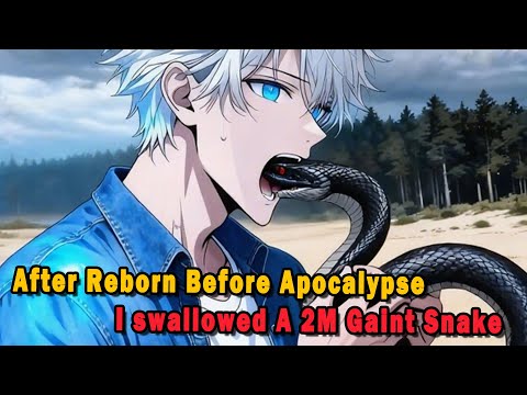 I Swallowed A 2m Gaint Snake After Being Reborn Before The Apocalypse #anime #Manga #animerecap
