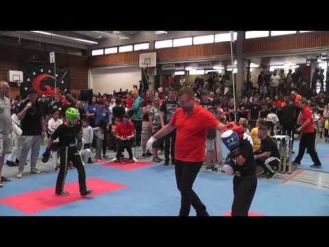 2017-06-17 Tyler Felde Sieg im Viertelfinale LK -40Kg  IDM der WKU - Sugambrer Fightclub