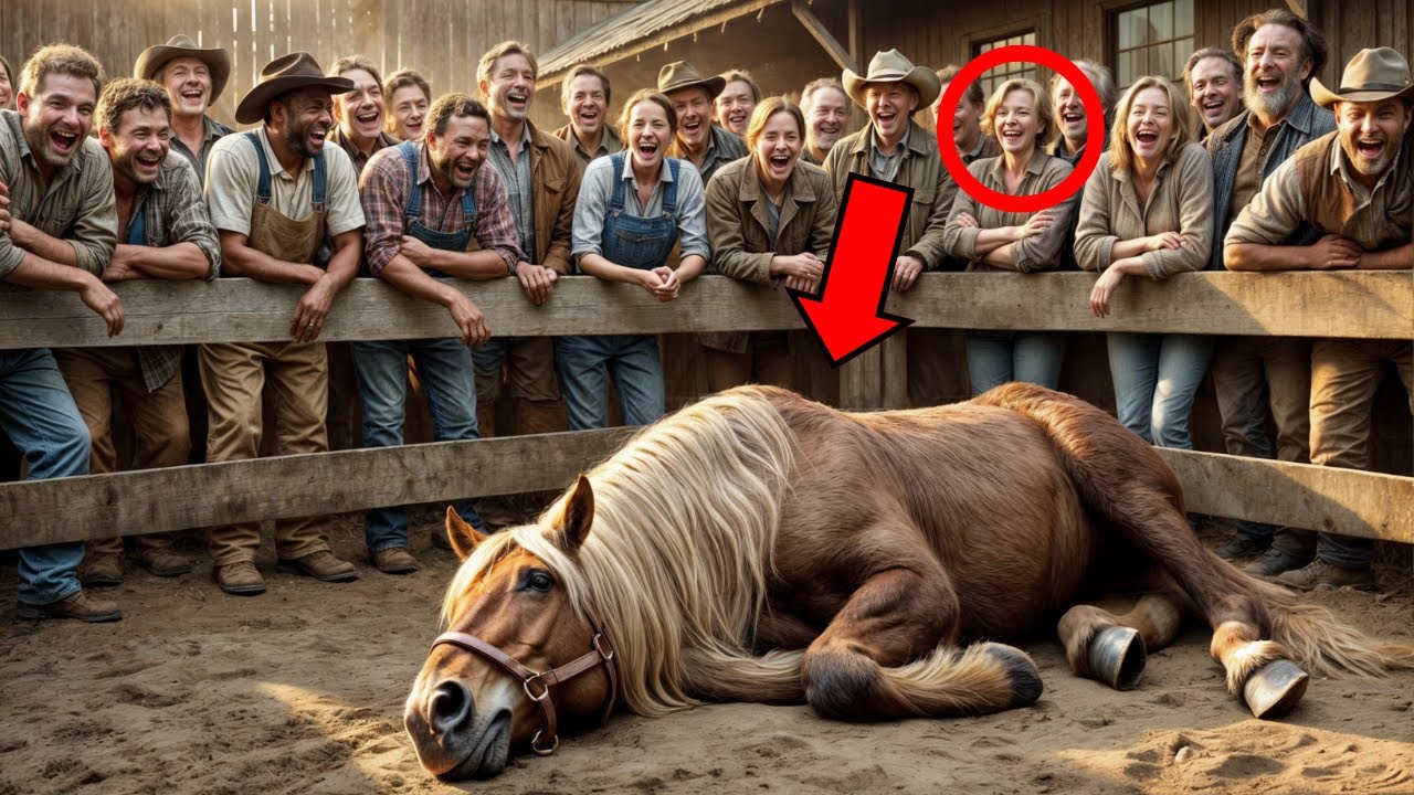 😭 CABALLO ES RECHAZADO EN SUBASTA PORQUE ERA DÉBIL, PERO UNA NIÑA LO COMPRA Y OCURRIÓ UN MILAGRO...