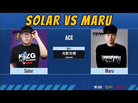 SC2 - SOLAR vs MARU - World Team League 2021 Summer: Regular Season | Ace Match