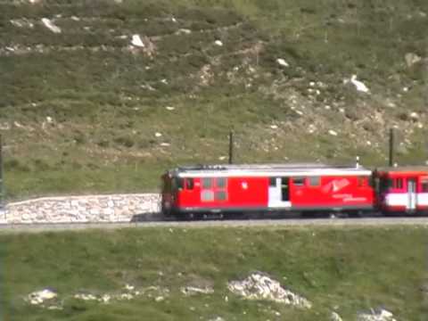Alpenbahn Oberalppass der Furka Oberalp Bahn Schmalspurbahn 2006